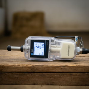 کنترل پنل، میلکومتر و جک شیردوش گوسفند