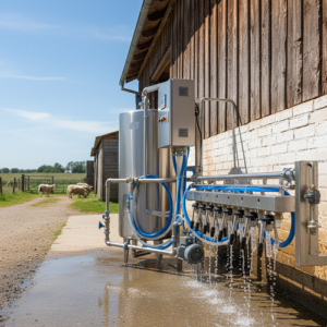 راهنمای خرید سیستم شستشو و جتر شیردوش گوسفند