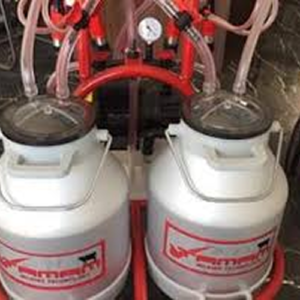 دستگاه سیار چهار واحد دو باکت شیردوش گوسفند