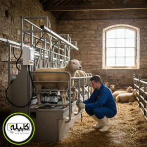 نگهداری و سرویس فریم شیردوش گوسفند