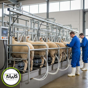 اجزای فریم شیردوش گوسفند