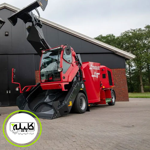 اجزای اصلی فیدر میکسر خودکشش گوسفند